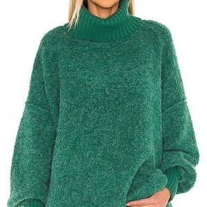 Free People Milo Oversized Turtleneck Sweater